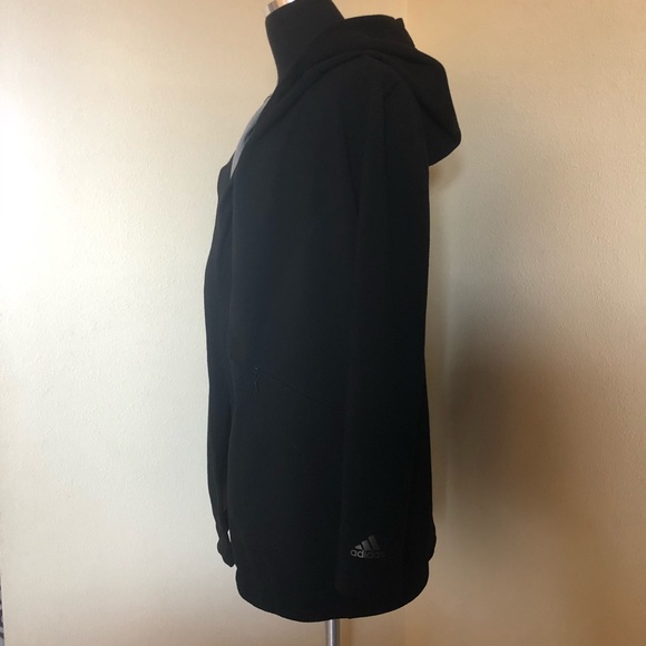 ADIDAS CLIMALITE HOODED JACKET/CARDIGAN XS - Picture 2 of 6